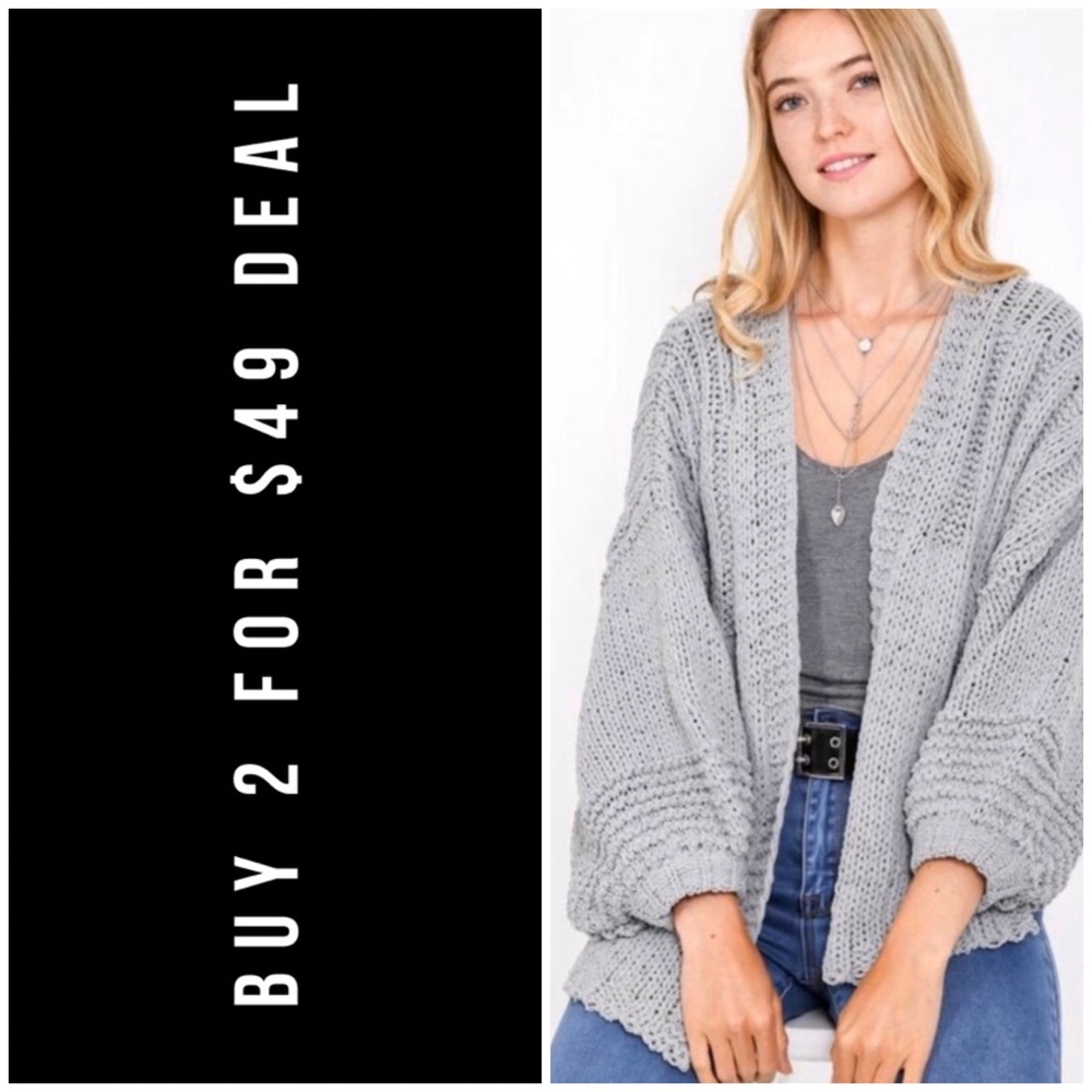 ❄️SOFT SAGE CARDIGAN